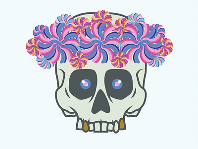 Bloomin Skull