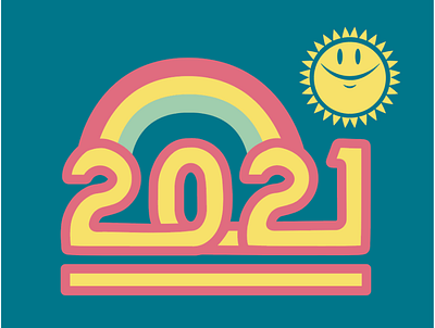 Sunny Disposition 2021 2021 adobe adobe illustrator brand identity branding illustration illustrator logo logos rainbow sunny sunshine