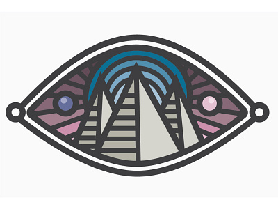 Mountain Mind's Eye adobe illustration illustrator mountains moutain