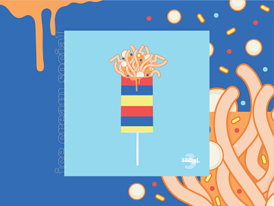 Ice Cream Social #3: Push-Pop It Like it's Hot adobe illustrator design illustration vector