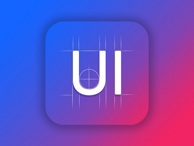 Daily UI #005 - App Icon app blueprints dailyui gradient icon ios