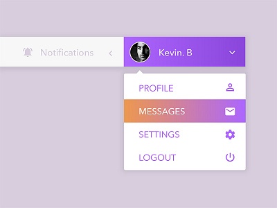 Daily UI #027 - Dropdown