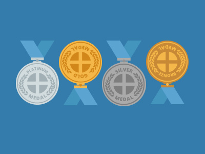 DoNotTrackMe Medal Graphics flat graphic design illustration medals