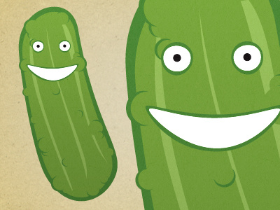 Pickleguy character illustrator pickle