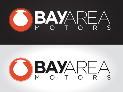 Bay Area Motors Concept area bay bridge cars icon logo sf