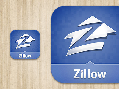 Zillow iOS Icon icon ios mobile zillow