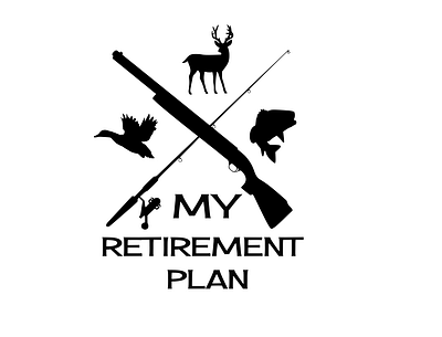 My Retirement Plan branding design graphic design illustration logo sticker typography vector