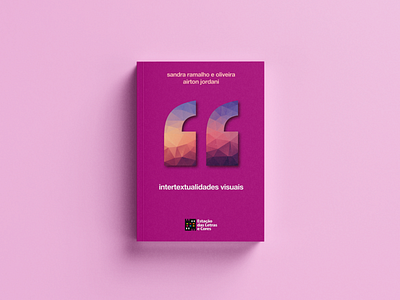 Livro Intertextualidades Visuais bookcover editorial graphic design logo