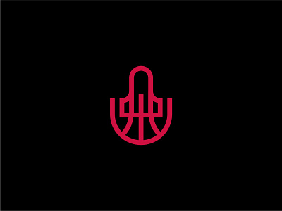 Houston Rockets Logo Rebrand basketball design houston houston rockets illustrator logo nba rocket vector