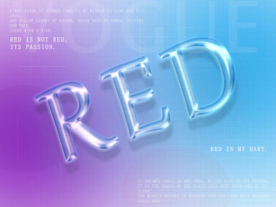 Red is not Red。 branding design