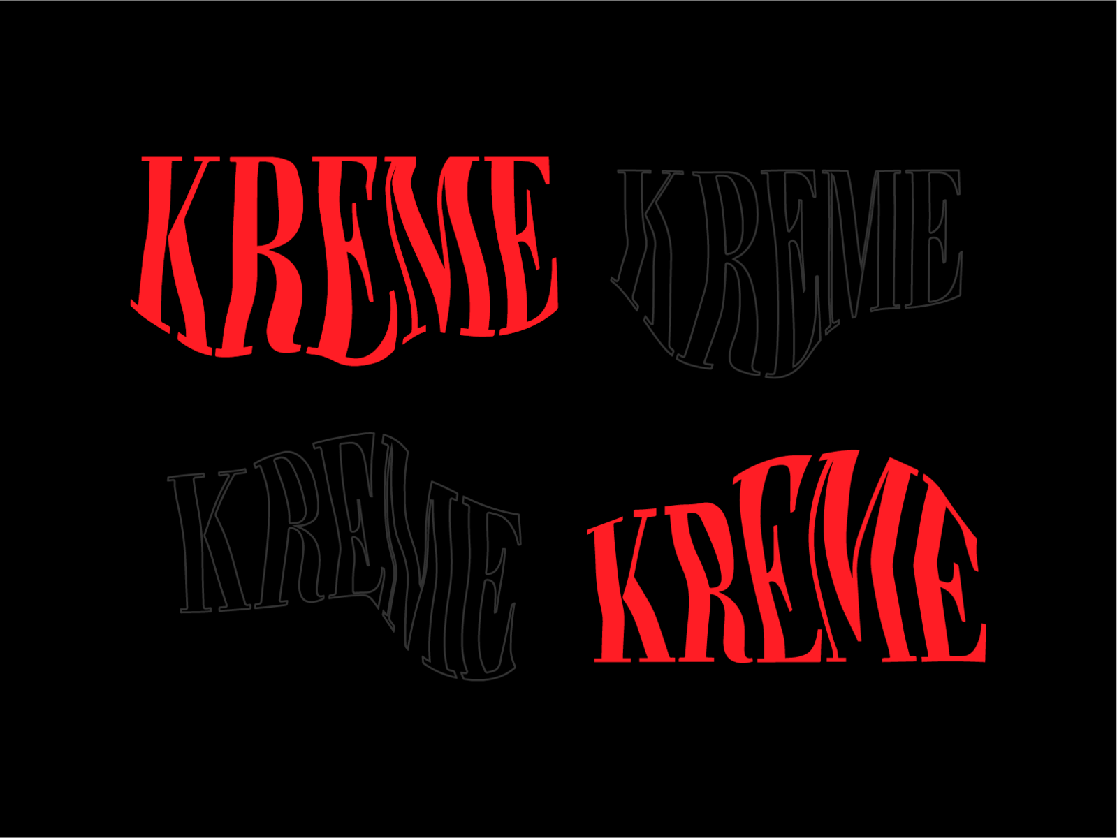 KREME by Yunuén Sigler on Dribbble