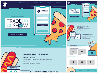 Trade Show Landing Page