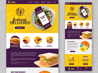 Food Plant Logo & Website