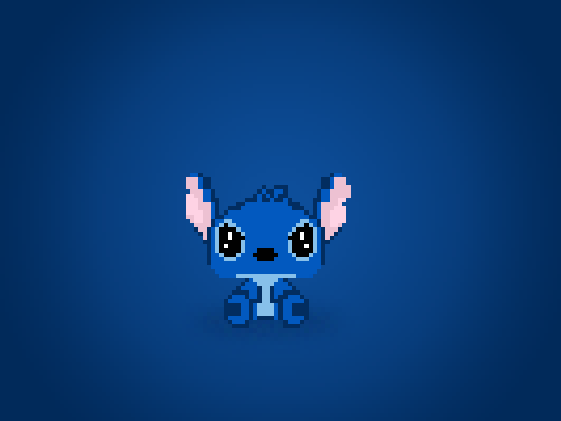 Stitch Pixel Art Animation by ibec systems on Dribbble