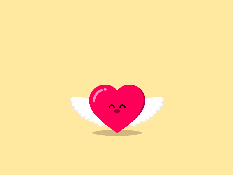 Heart animation gif heart illustration valentines day