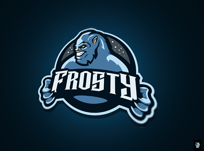 Frosty Macot animal art beast character esports evil frost frosty gaming ice illustration logo mascot vector