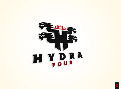 Hydra Four art branding design esports four gaming graphic hydra illustrator logo vector