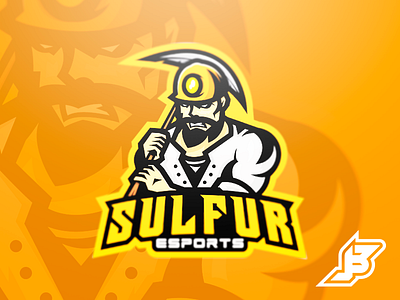 Sulfur art character esports evil illustration logo mascot sulfur team worker
