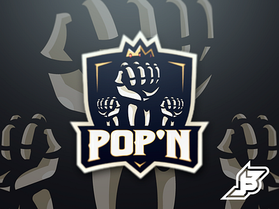 Pop'n art crown graphic hands illustrator skull vector