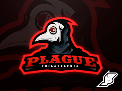 Plague art character esports mascot plague vector work