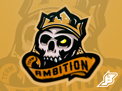 Skull Crown ambition art crown game illustrator skull vector