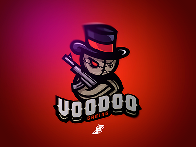 Voodoo Gaming character esports gaming mascot vector voodoo