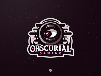 Obscurial design esports evil eye gaming illustration logo magic mascot obscurial