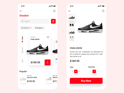 Sneakers Shop app