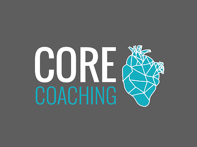 Core Coaching logo athlete branding logo training