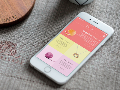 Simple Lifestyle App app design flat iphone lifestyle mobile simple ui ux