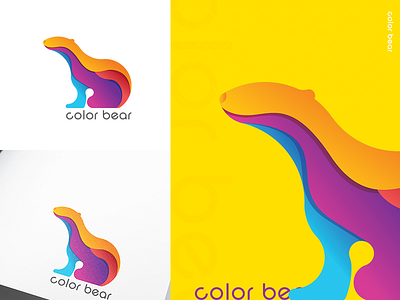 color bear Logo Design