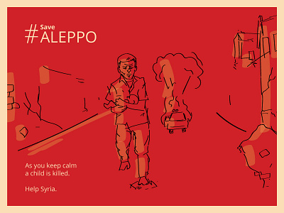 Help Syria Poster