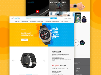 Brand Page UI by Rohan on Dribbble