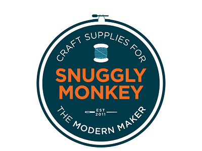 Snuggly Monkey Final Main Logo