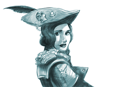 Pirate character comics illustration pirate