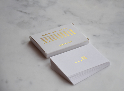 Blank You Cards blank you cards fuck you gold gold foil greeting card letterpress packaging design stationery design thank you typography
