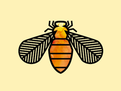 Bee Mine animal bee bug illustration insect line work vector