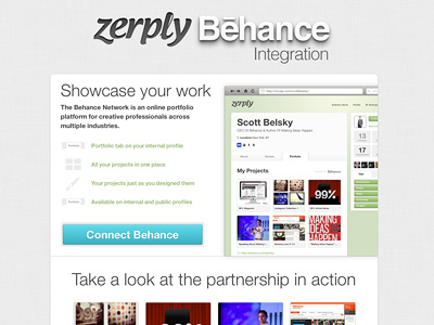 Zerply X Behance