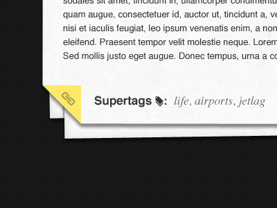 Supertags