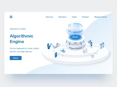 Algorithmic Engine illustration