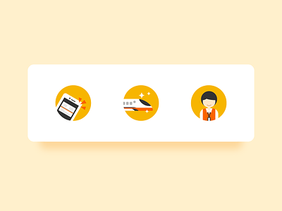 Icon Design character flat design high speed rail icons icons set illustration
