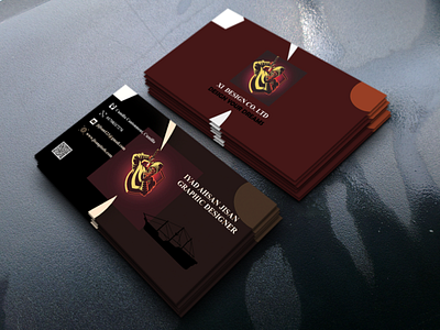 Business Card 3d branding graphic design logo motion graphics ui