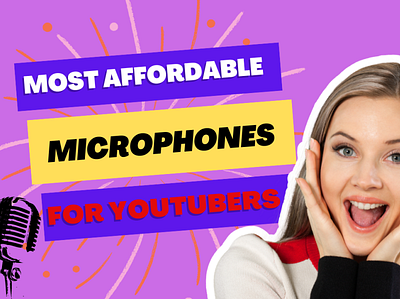 Best Microphones app graphic design
