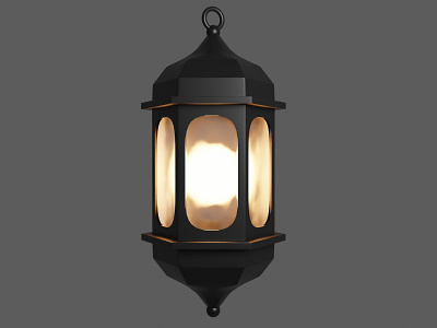 desain lampu taman