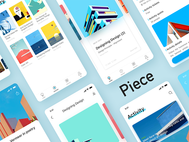 Piece Read app  04 by Amber Yang for Null on Dribbble