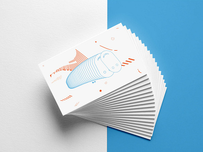 Business cards - auwää studio blue business card business cards businesscard flat design geometric design graphicdesign illustration logo minimal minimalistic red