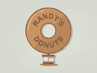 O - 36 Days of Type 36days o 36daysoftype donuts flat illustration la lettering randys type typography