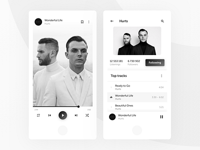 Daily UI challenge #09 — Music Player challenge dailyui design music musicplayer player ui uichallenge ukraine userexperience userinterface ux