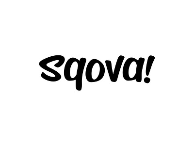 Sqova! - Logo Design abstract branding clean design flat icon identity lettermark lines logo logo design vector