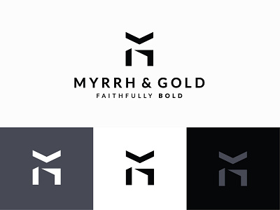 Myrrh and Gold - Logo Design